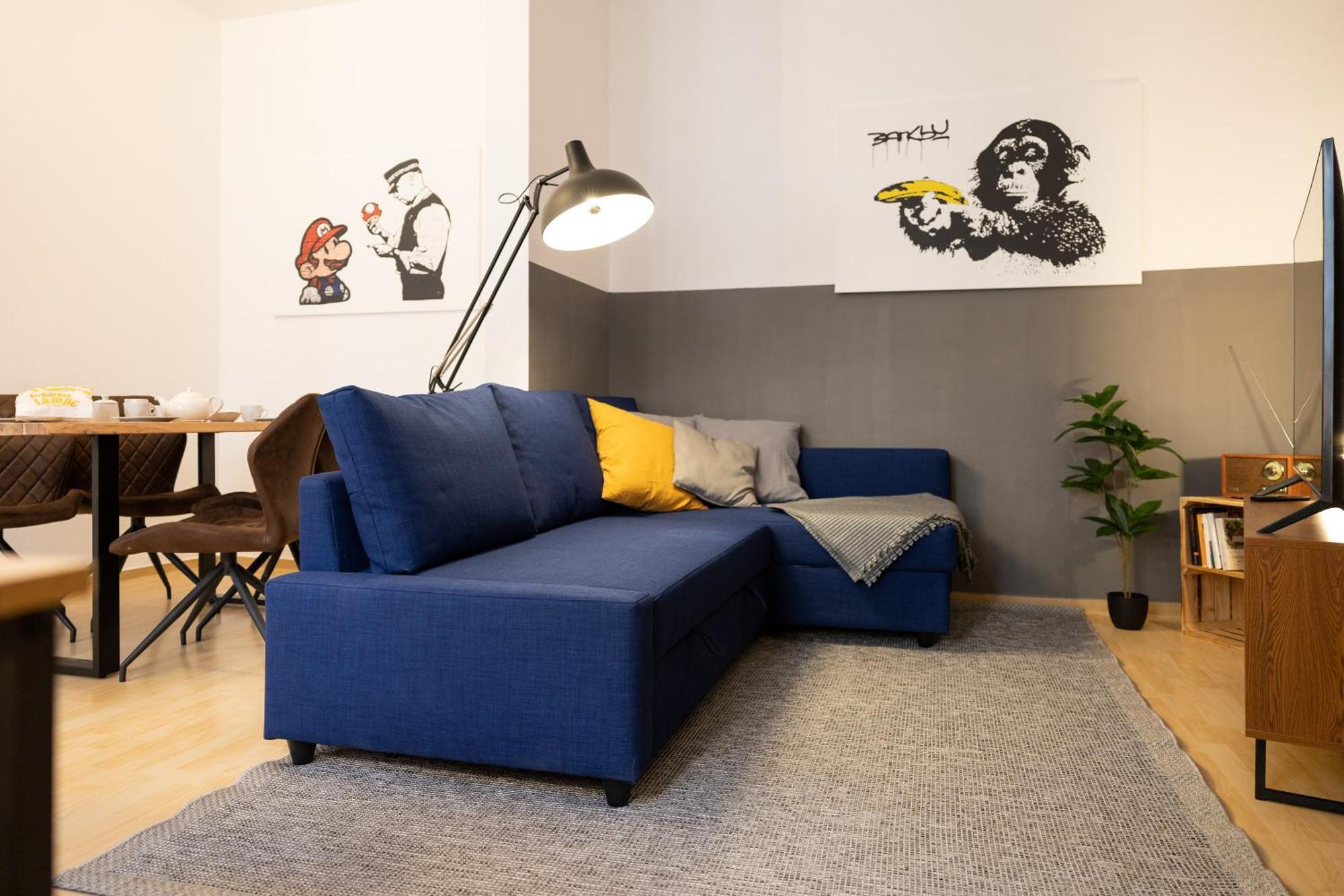 Ko-Living Space An Der Oper - Street Art Design Apartments Хале Екстериор снимка